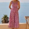 S21A Paris Dress In Rose Spot Sale 2 S21A Paris Dress In Rose Spot Sale