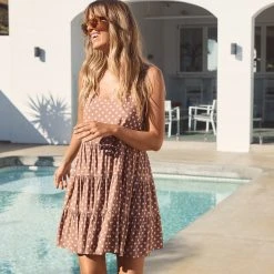 S21A Sale Winifred Mini Dress In Cinnamon Spot