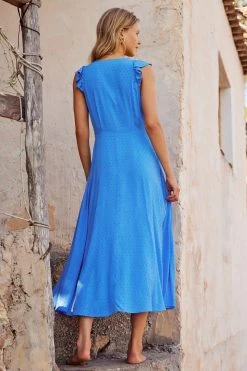 S21B Aubrey Dress In Ocean Sale