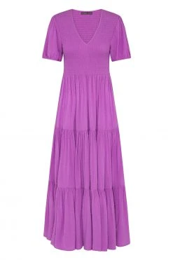 S21B Cecile Summer Maxi Dress In Iris Sale 13 S21B Cecile Summer Maxi Dress In Iris Sale