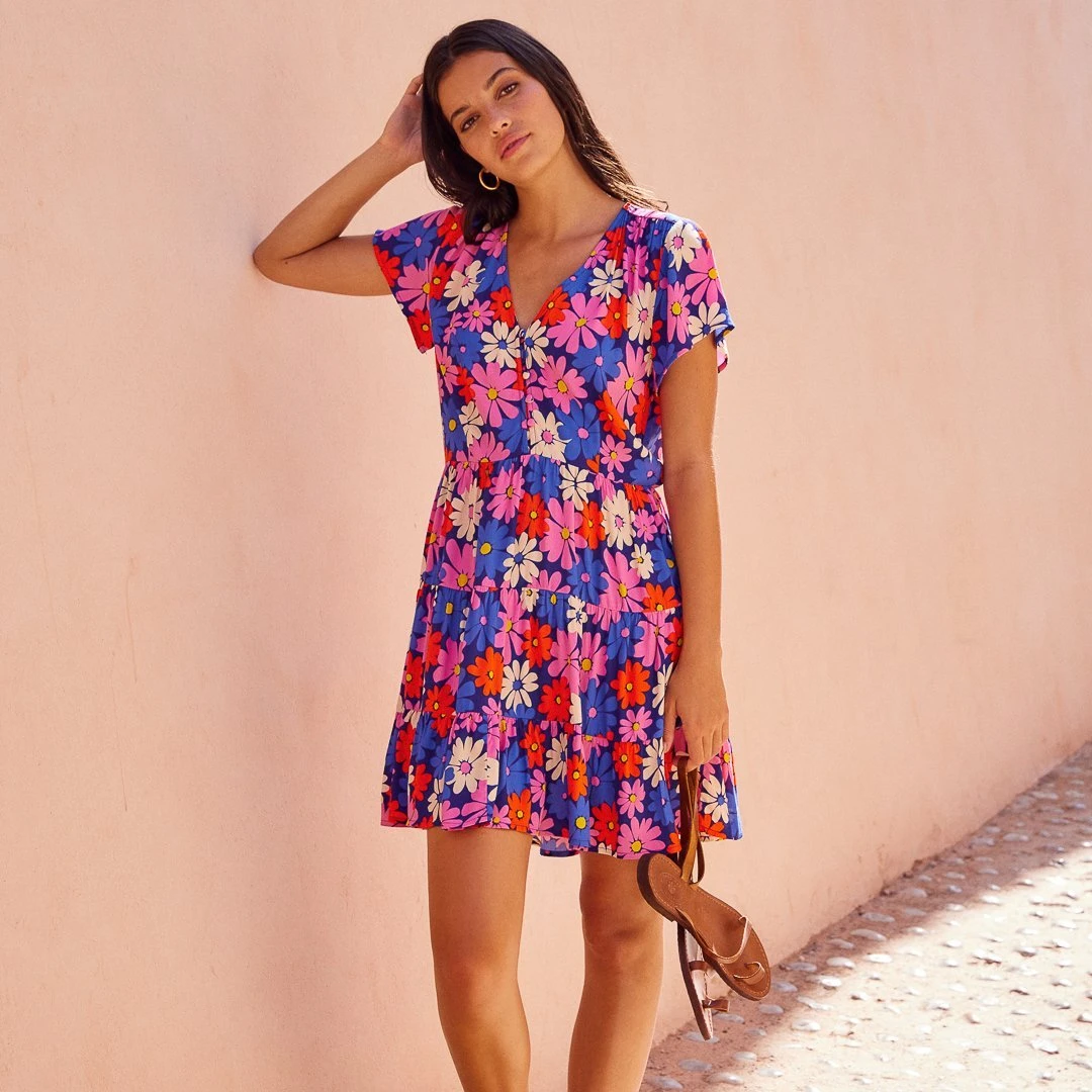 S21B Frankie Mini Dress In Azalea Sale 8 S21B Frankie Mini Dress In Azalea Sale