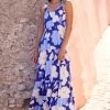 S21B Sale Maisie Dress In Blue Camellia