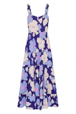 S21B Sale Maisie Dress In Blue Camellia