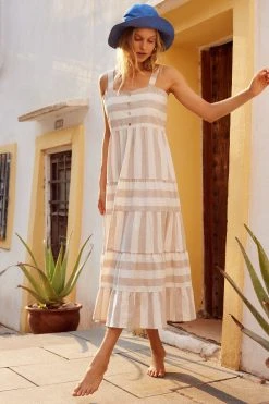 S21B Maisie Dress In Sailor Stripe