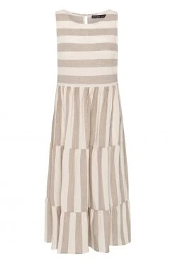 S21B Olivia Midi Dress In Sailor Stripe Sale