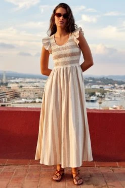 S21B Phoebe Dress In Sailor Stripe Sale