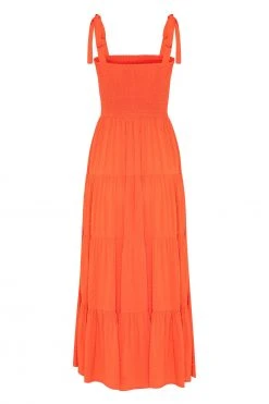 S21B Savannah Tie Dress In Coral