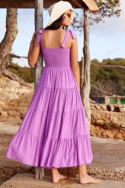 S21B Savannah Tie Dress In Iris Sale