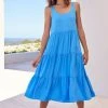 S21B Sale Winifred Midi Dress In Ocean 2 S21B Sale Winifred Midi Dress In Ocean