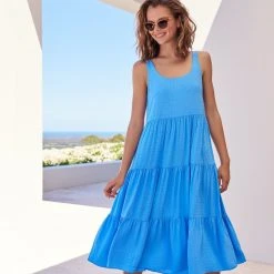 S21B Sale Winifred Midi Dress In Ocean