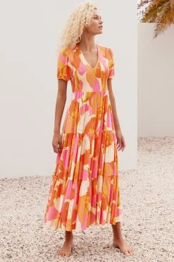 S21C Cecile Summer Maxi Dress In Tahiti Sale