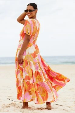 S21C Cecile Summer Maxi Dress In Tahiti Sale