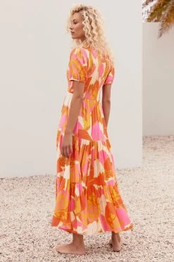 S21C Cecile Summer Maxi Dress In Tahiti Sale