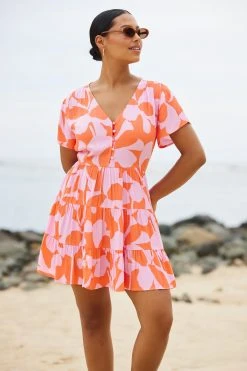 S21C Frankie Mini Dress In Costa Rica