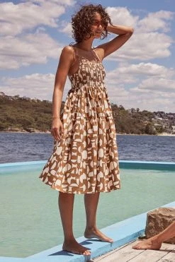 S21C Olive Dress In Seychelles