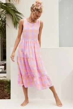 S21C Sale Olivia Midi Dress In Cube