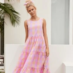 S21C Sale Olivia Midi Dress In Cube