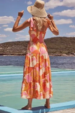 S21C Savannah Tie Dress In Tahiti