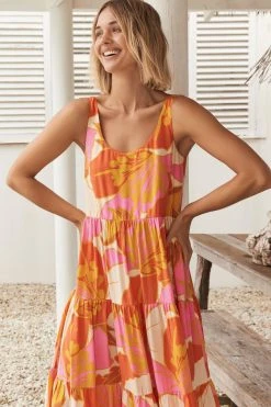S21C Winifred Midi Dress In Tahiti 15 S21C Winifred Midi Dress In Tahiti