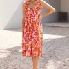 S21G Eliza Midi Dress In Caribbean Sale