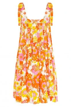 S21G Eliza Mini Dress In Havana Sale