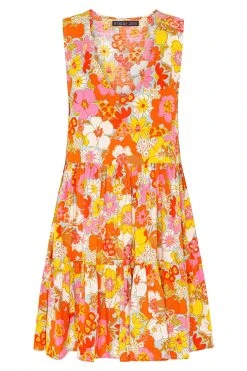 S21G Juniper Mini Dress In Havana