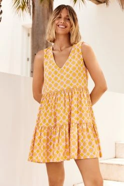 S21G Juniper Mini Dress In Oia