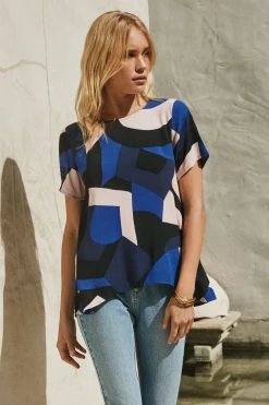 W22A Tops Daisy Top In Agave