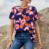 W22A Tops Daisy Top In Juniper