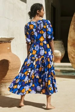 W22A Lottie Dress In Lavender