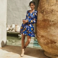 W22A Neve Dress In Lavender Dresses