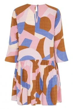 W22A Autumn Elsa Dress In Jacaranda Dresses