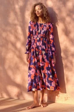 W22A Dahlia Dress In Juniper