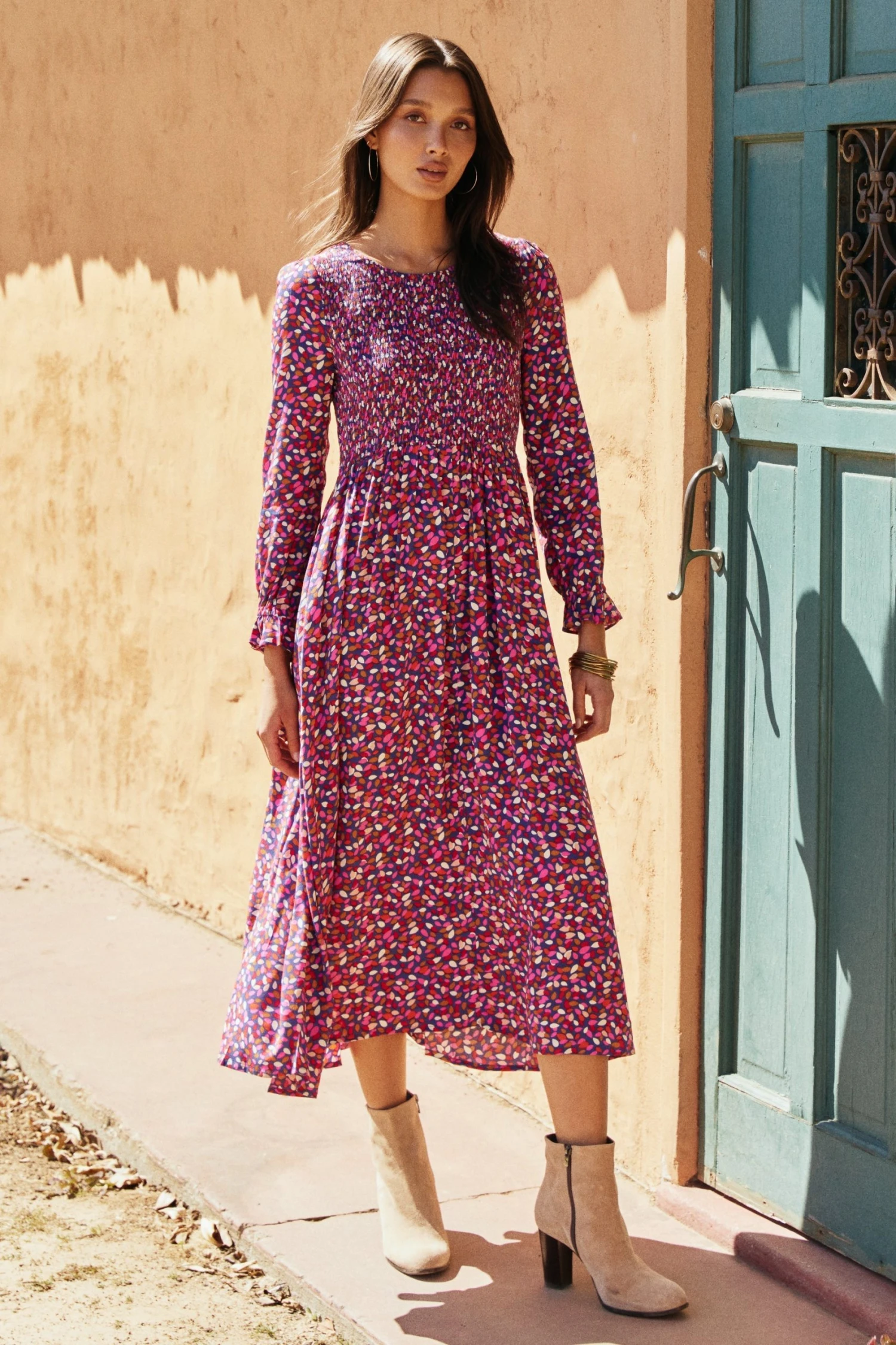 W22A Dahlia Dress In River Birch Dresses 3 W22A Dahlia Dress In River Birch Dresses