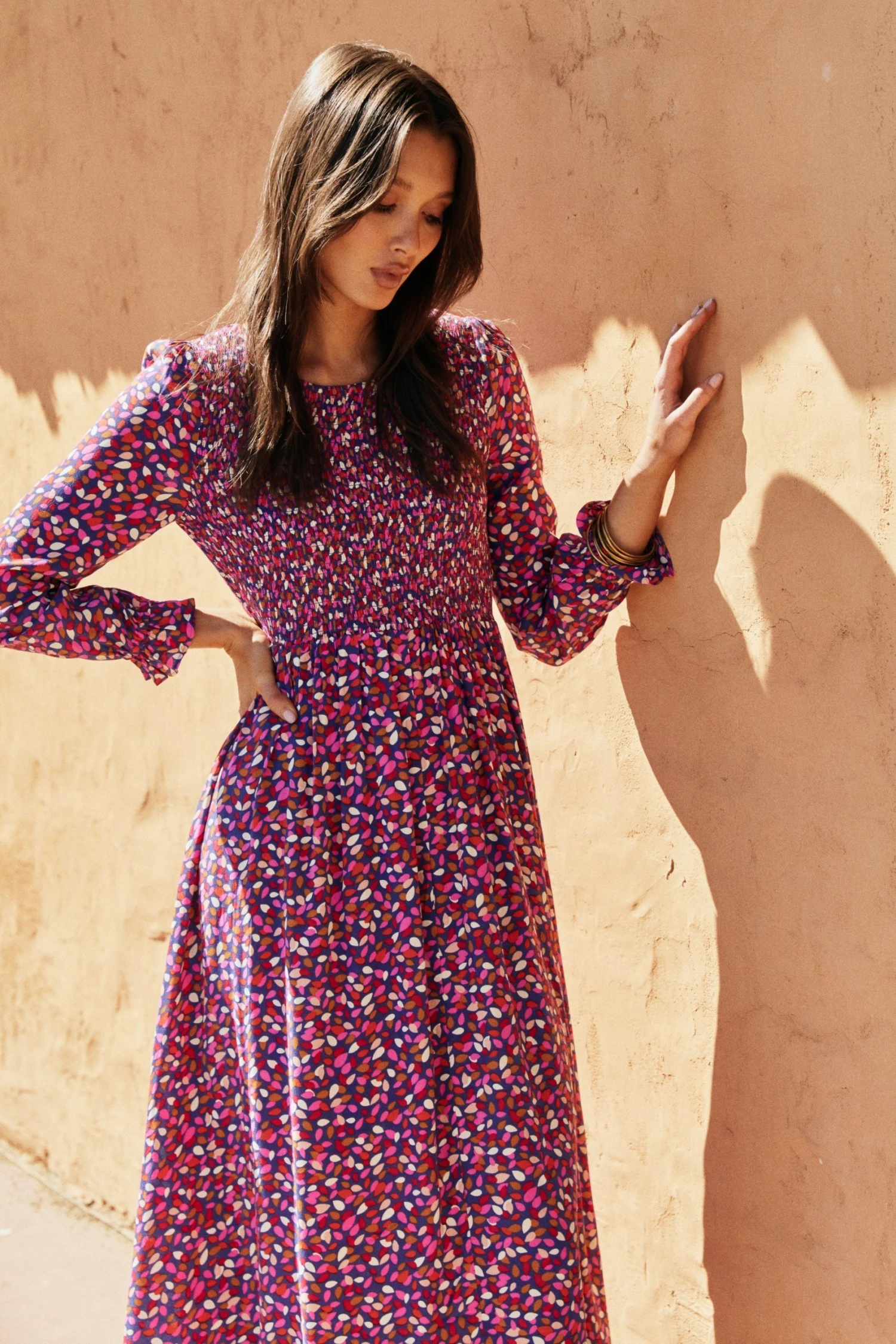 W22A Dahlia Dress In River Birch Dresses 4 W22A Dahlia Dress In River Birch Dresses