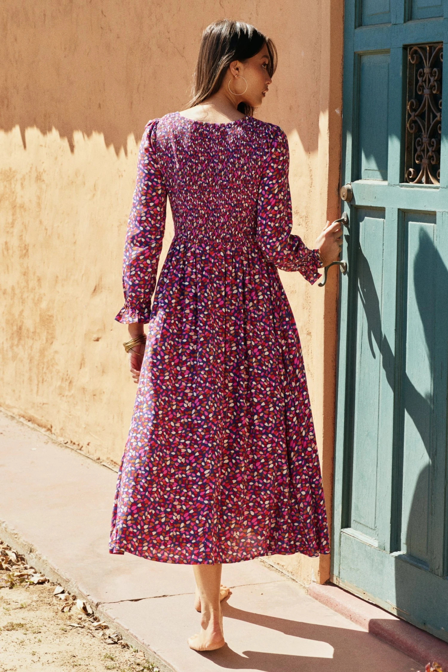 W22A Dahlia Dress In River Birch Dresses 5 W22A Dahlia Dress In River Birch Dresses