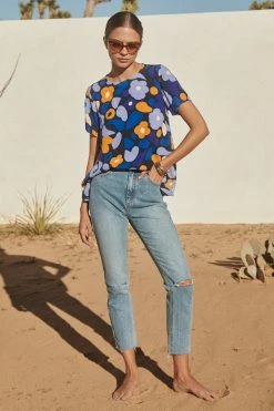 W22A Daisy Top In Lavender