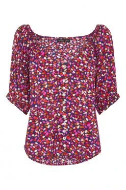 W22A Tops Elodie Top In River Birch