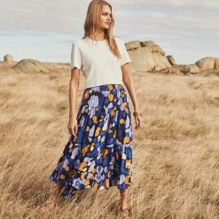 W22A Elyse Skirt In Lavender Skirts 19 W22A Elyse Skirt In Lavender Skirts