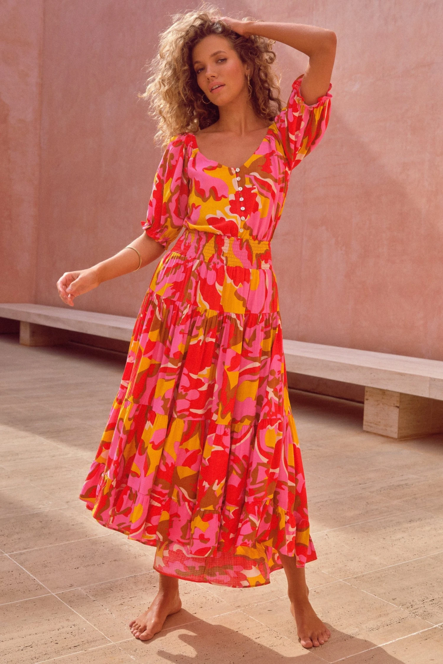 w22axb52x-mister-zimi-w22a-elyse-skirt-in-saffron-1.jpg W22A Elyse Skirt In Saffron