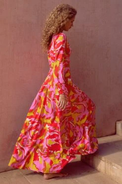 W22A Dresses Giselle Dress In Saffron