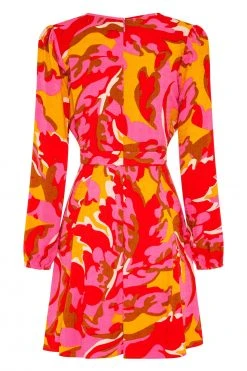 W22A Giselle Mini Dress In Saffron