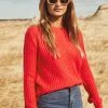 W22C Jane Jumper In Red Tops 2 W22C Jane Jumper In Red Tops