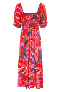 W22A Keira Dress In Sugar Maple