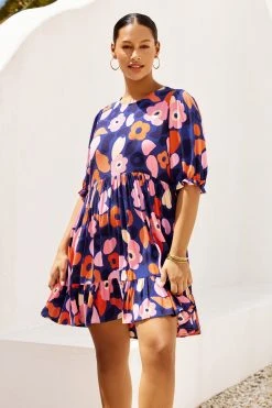 W22A Lottie Mini Dress In Juniper 5 W22A Lottie Mini Dress In Juniper