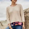 W22C Milla Jumper In Oatmeal Tops 1 W22C Milla Jumper In Oatmeal Tops