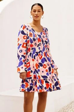 W22A Neve Dress In Geranium Dresses