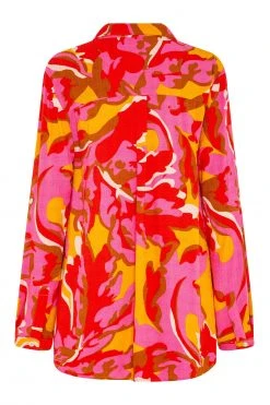 W22A Phoebe Shirt In Saffron Tops 22 W22A Phoebe Shirt In Saffron Tops