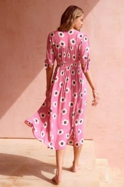 W22A Saskia Dress In Zinnia Dresses