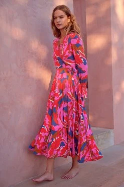 W22A Tamara Dress In Sugar Maple Dresses